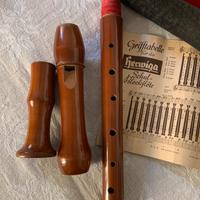 Flauto dolce Herwiga in legno 47 cm