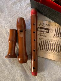 Flauto dolce Herwiga in legno 47 cm