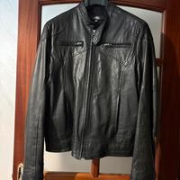 Giubbino uomo in pelle