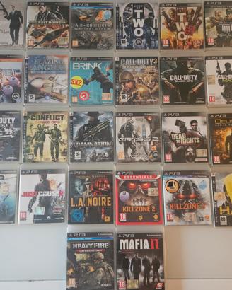 collezione giochi guerra ps3 sparatutto ps3 guerra