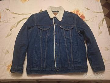 Giacca jeans levi's sherpa premium quality
