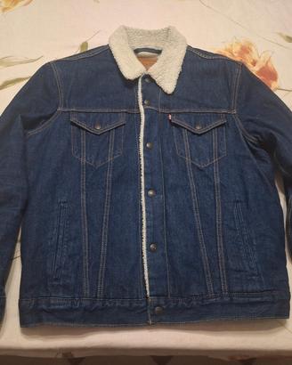 Giacca jeans levi's sherpa premium quality
