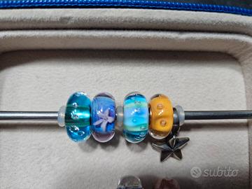 Trollbeads/ohm/artigianali nuovi vari prezzi
