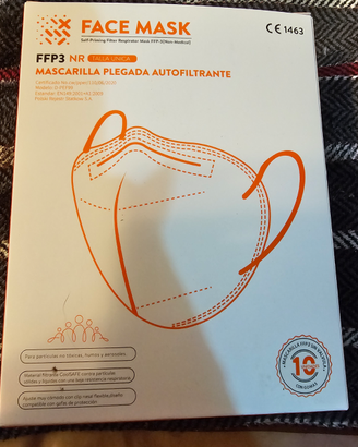 Mascherine ffp3 scatola da 10 pezzi