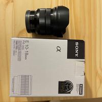Sony E 10/18mm f4 apsc