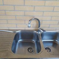 Lavello a 2 vasche + gocciolatoio