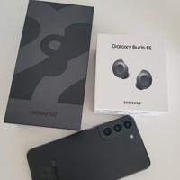 samsung galaxy S22 256gb + samsung buds Fe