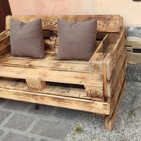 Elegante divano da esterno 