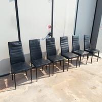 6 sedie ecopelle Leggi bene