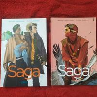Saga (Brian K. Vaughan, Fiona Staples) vol. 1 e 2