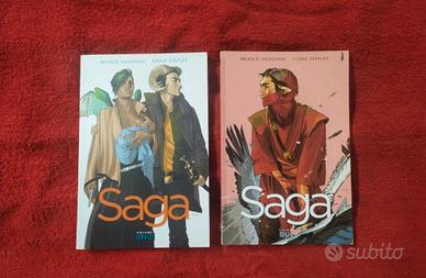 Saga (Brian K. Vaughan, Fiona Staples) vol. 1 e 2