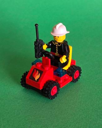 Fire Chief's Car Lego Vintage Anni 80 Codice 6611