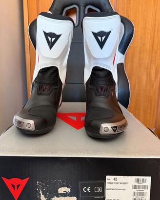 DAINESE-TORQUE D1 OUT AIR BOOTS BLACKWHITELAVARED