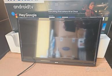TV televisione 24 pollici HD led con telecomando 