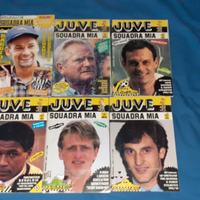 Lotto Juve squadra mia riviste fumetti Calcio 1990