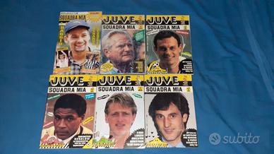 Lotto Juve squadra mia riviste fumetti Calcio 1990