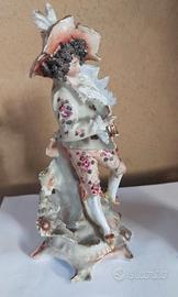 STATUINE CAPODIMONTE BISQUIT COPPIA