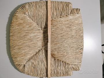 sedute di ricambio in paglia