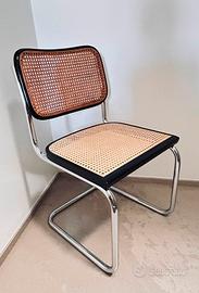 Coppia sedie stile Cesca (Breuer) - Modernariato 