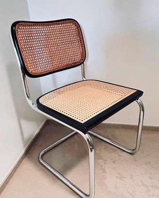 Coppia sedie stile Cesca (Breuer) - Modernariato 