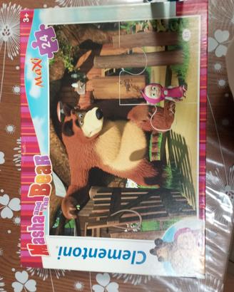puzzle Clementoni Masha e orso 