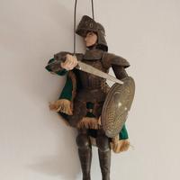 marionetta - Pupi Siciliani - Paladino veste verde