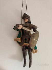 marionetta - Pupi Siciliani - Paladino veste verde