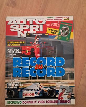 Autosprint 1991 Speciale Ferrari 642 - Mercedes C