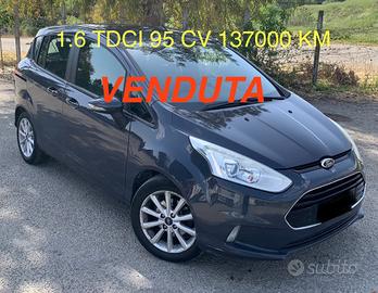 Ford B-Max 1.6 TDCi 95 CV Titanium 137000Km
