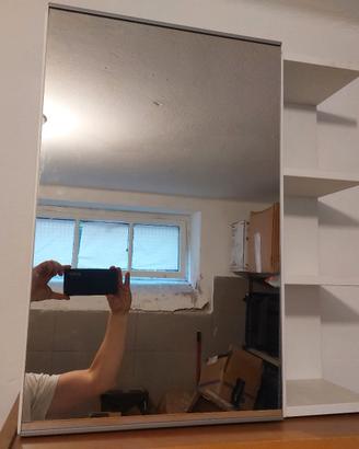 Mobiletto bagno IKEA con luce a led