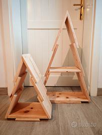albero di Natale in legno 