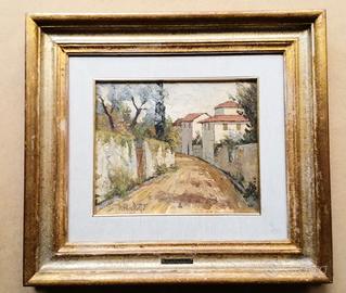 Dipinto pittore Renzo Paoletti olio su tavola