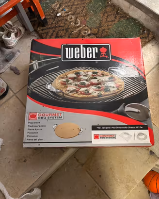 Weber BBQ Gourmet system Pietra per Pizza