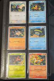 Pokémon - Lotto 6 carte Art - Quadretto Ozaki