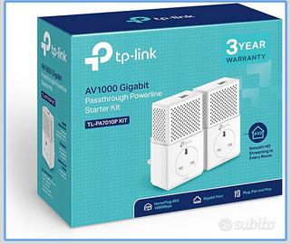 Wifi extender coppia TP Link TL-PA7010P 1000Mbps