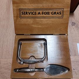 Servizio vintage per foie o Paté