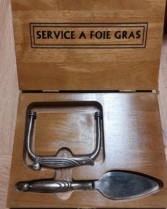 Servizio vintage per foie o Paté