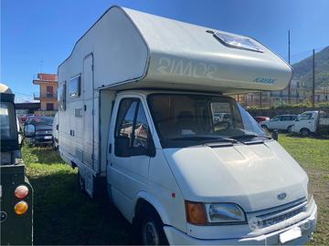 Camper Ford Transit 2.5 120s mansardato