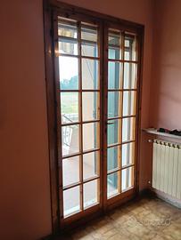 Finestre e porte finestre in legno con vetrocamera