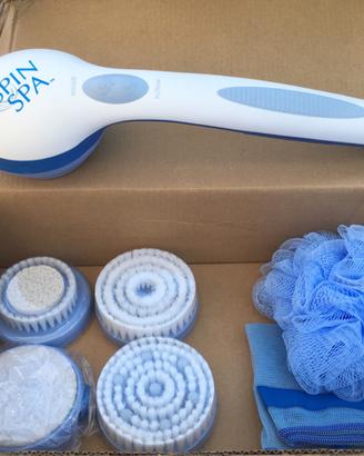 Spin spa spazzola rotante per doccia
