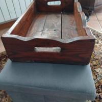 centrotavola in legno 