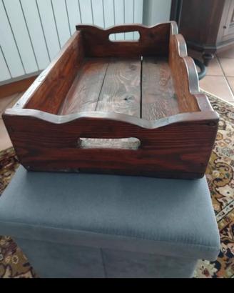 centrotavola in legno 