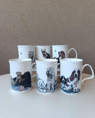 Mug/tazze Roy Kirkham fine bone china vintage