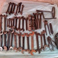 Chiavi attrezzature antiche