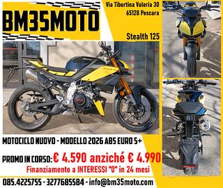 Fantic Motor Stealth 125 Abs 2026