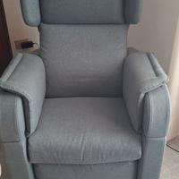 Poltrona elettrica reclinabile alzapersona