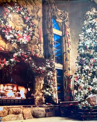Fondale fotografico natale