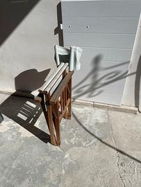 Sedie richiudibili tipo regista