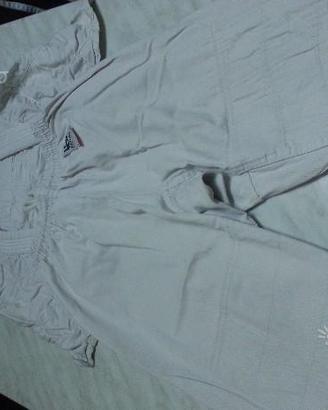 Judo gi bianco 110 cm