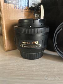 Nikon NIKKOR AF-S DX 35mm F/1,8G Obiettivo